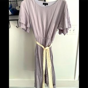 Roolee lilac midi dress